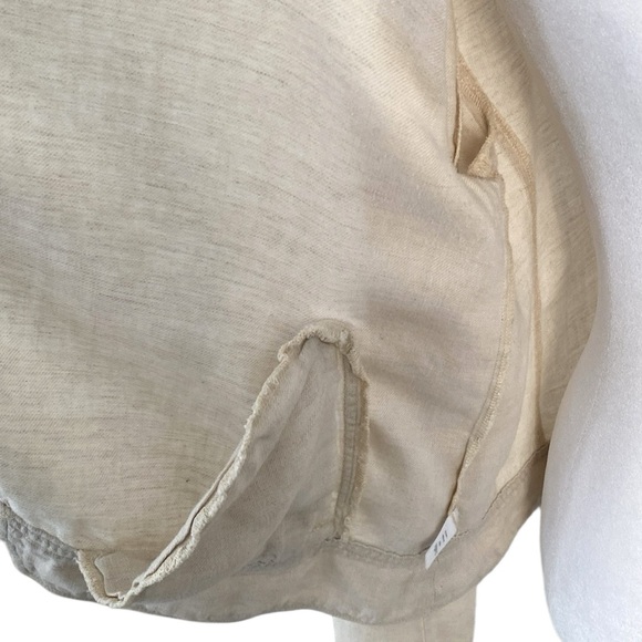 Lou & Grey Linen Open Front Jacket - Picture 7 of 13